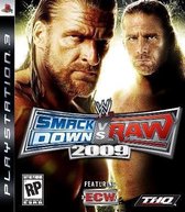 THQ WWE SmackDown vs Raw 2009, PS3, ESP video-game PlayStation 3 Spaans