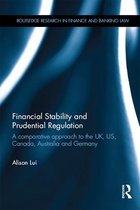 Routledge Research in Finance and Banking Law - Financial Stability and Prudential Regulation