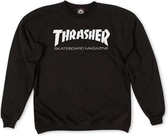 THRASHER – Skate Mag sweater – Black | bol.com