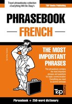 English-French phrasebook and 250-word mini dictionary