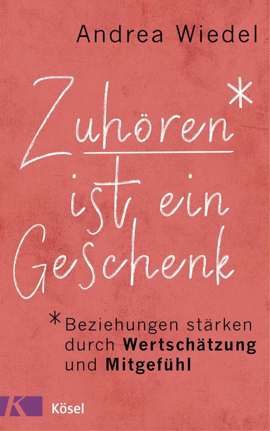 Zuhören ist ein Geschenk - cover