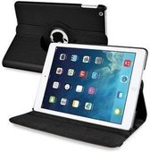 iPad AIR 360 graden case zwart leer