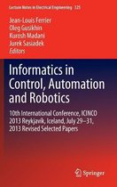 Informatics in Control, Automation and Robotics