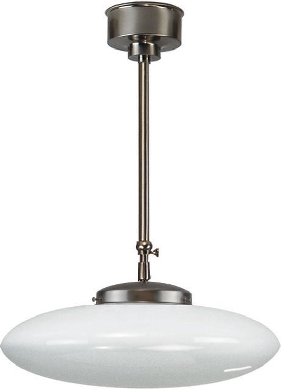 metaal Ontdek crisis Art Deco hanglamp 'UFO schuifstang', Nederlands fabrikaat Old Timer Light |  bol.com
