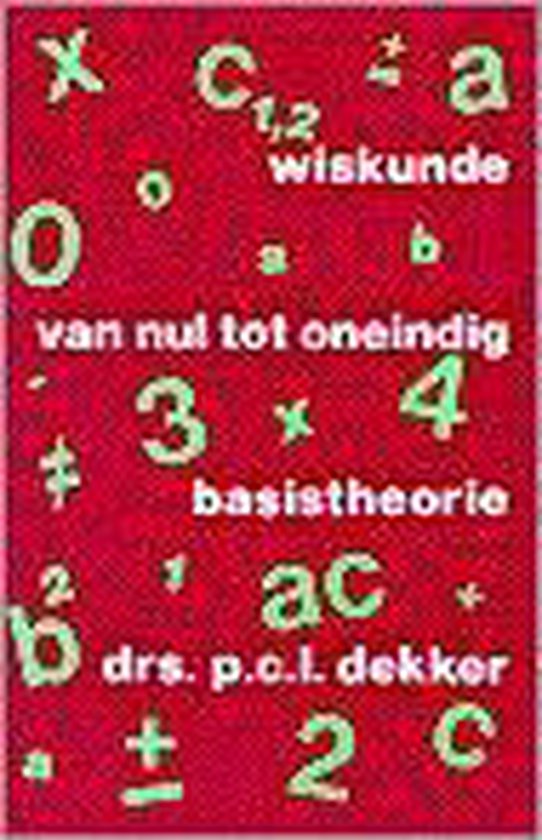 Wiskunde Van Nul Tot Oneindig Dr2