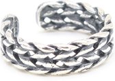 Ring met Schakel - 925 Sterling Zilver - One Size - Musthaves