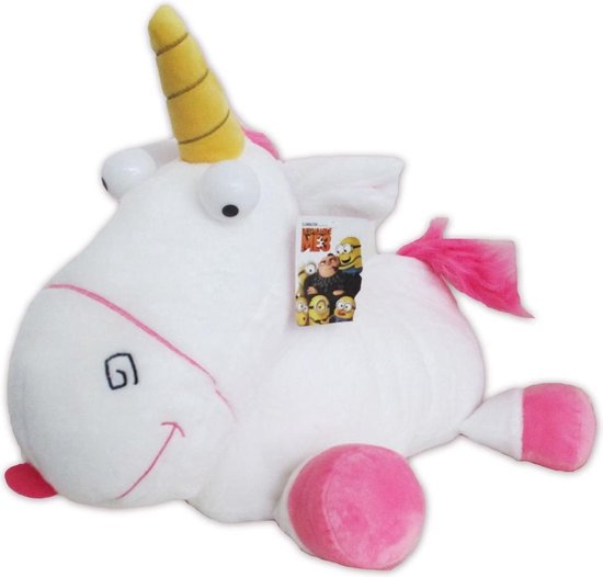 Heel Paradox Beperkt Despicable Me unicorn knuffel liggend 50cm | bol.com
