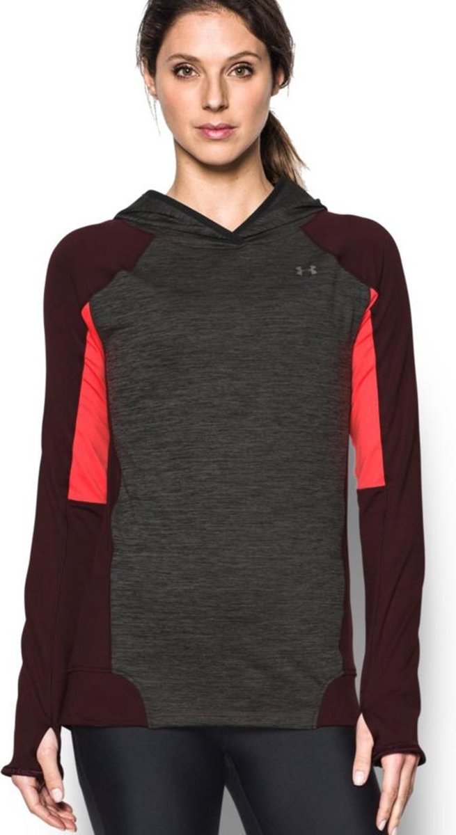 Under Armour - ColdGear® Armour Pullover Hoodie - Dames - maat XS | bol.com