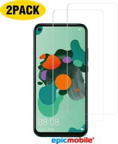 Epicmobile - 2Pack Huawei Mate 30 Lite Screenprotector - Tempered Glass - 9H Anti burst - Anti Shock - 2Pack voordeelpack