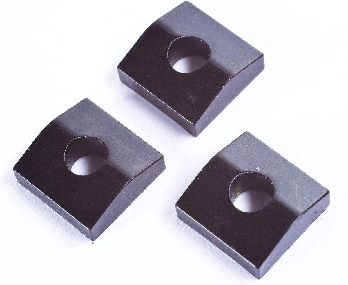 Floyd Rose FRNCBBP Original Nut Clamping Blocks Black (set van 3 stuks)