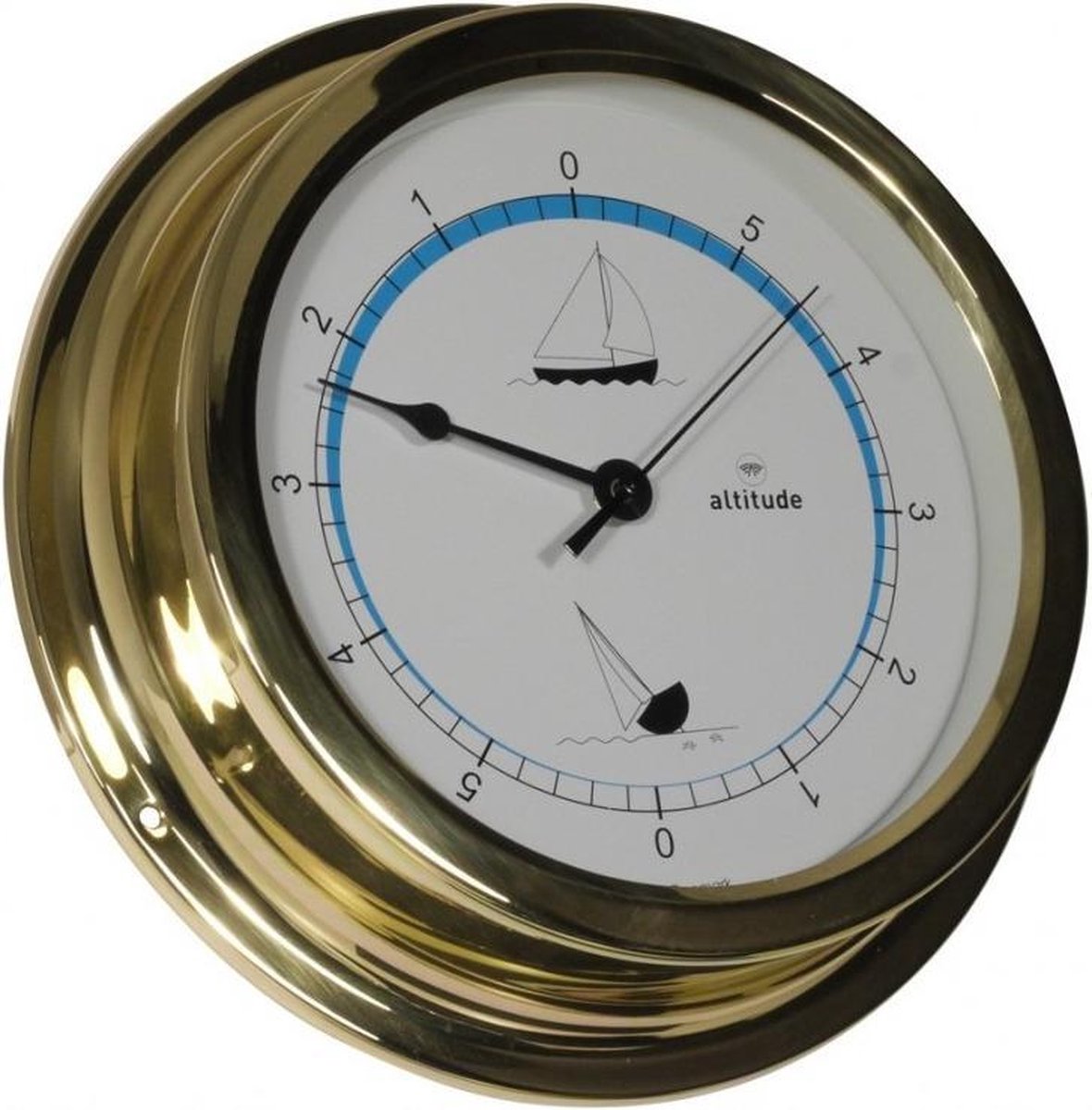 Altitude Getijdenklok - Messing - Ø224 mm