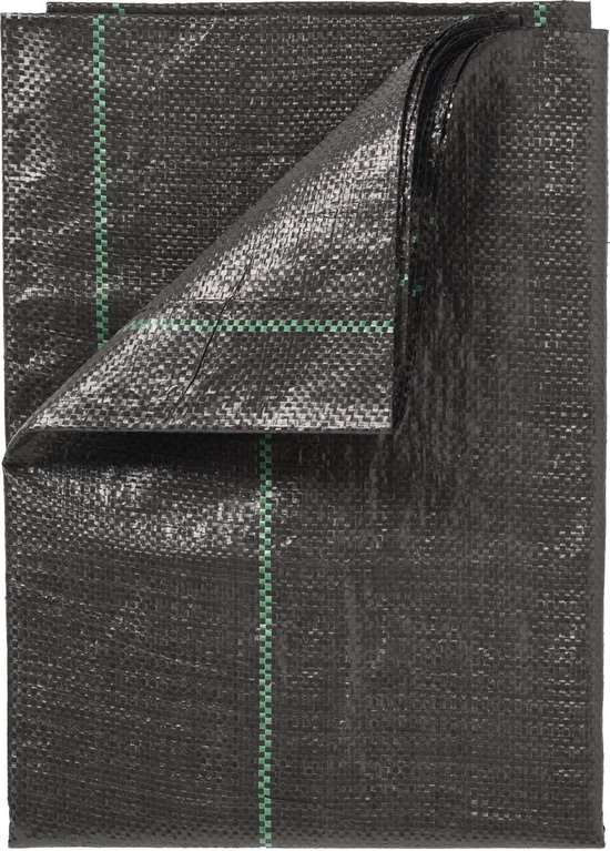 Nature - Gronddoek - 3,3 x 5m - 100 g/m² - zwart - anti-worteldoek