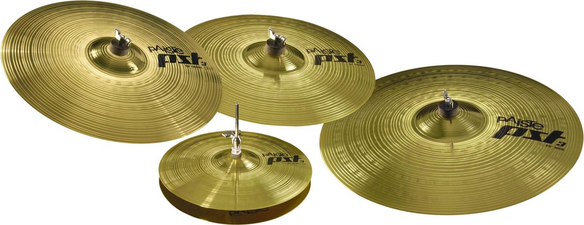 Paiste PST3 Cymbal Set Universal XL - Bekken set