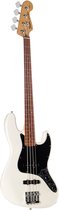 Deluxe Active Jazz Bass Pau Ferro Fretboard Olympic White
