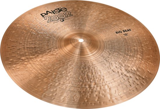 Foto: Paiste 2002 black big beat 18 crash bekken