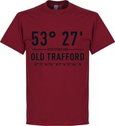 Manchester United Old Trafford Coördinaten T-Shirt - Rood - XL