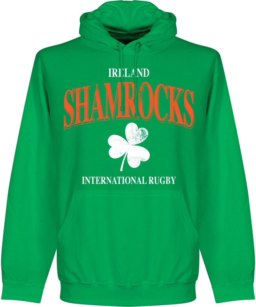 Ierland Rugby Hooded Sweater Groen M