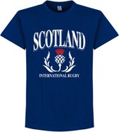 Schotland Rugby T-Shirt - Navy - XL