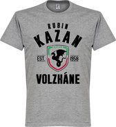 Rubin Kazan Established T-Shirt - Grijs - XL