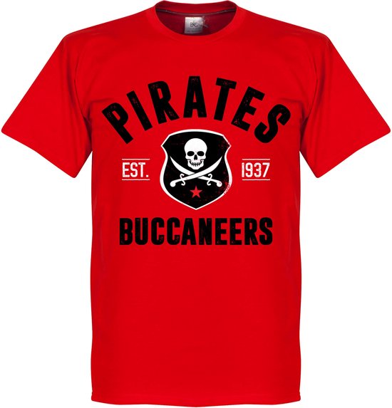 Pirates Established T-Shirt - Rood - S