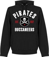 Pirates Established Hooded Sweater - Zwart - M