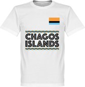 Chagos Islands Team T-Shirt - Wit - XS