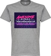 Awesome Since 1989 T-Shirt - Grijs - M
