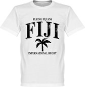 Fiji Rugby T-Shirt - Wit - XL