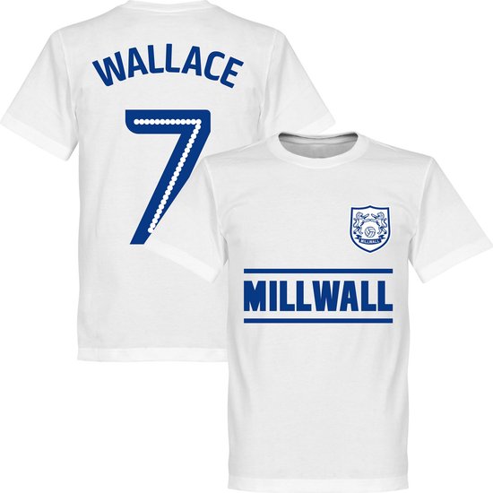 Millwall Wallace 7 Team T-Shirt - Wit - XXXXL