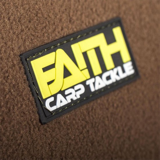 Faith Mistress Chair XXL - Karperstoel - Campingstoel - Visstoel - Armleuningen - Verstelbaar - Opklapbaar - Stevig - Fleece Zitting - Comfortabel - Groen — afbeelding 2