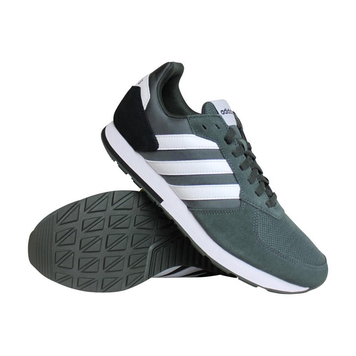 adidas 8K sneakers heren olijf groen/wit \