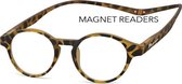 Montana MR60A Leesbril met magneetsluiting +1.00 Tortoise