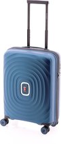 Gladiator Ocean Handbagage Koffer - 55 cm - Ultra Light - TSA slot - Ecofriendly Recyclebaar PP - Blauw