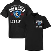 Colo Colo Established Double Crested Polo Shirt - Zwart - XXL