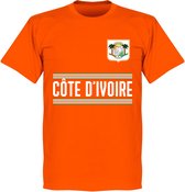 Ivoorkust Team T-Shirt - Oranje - L