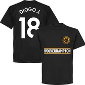 Wolverhampton Diogo J 18 Team T-Shirt - Zwart - 5XL