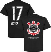 Corinthians Victoria A. 17 Minas T-Shirt - Zwart  - XXXXL