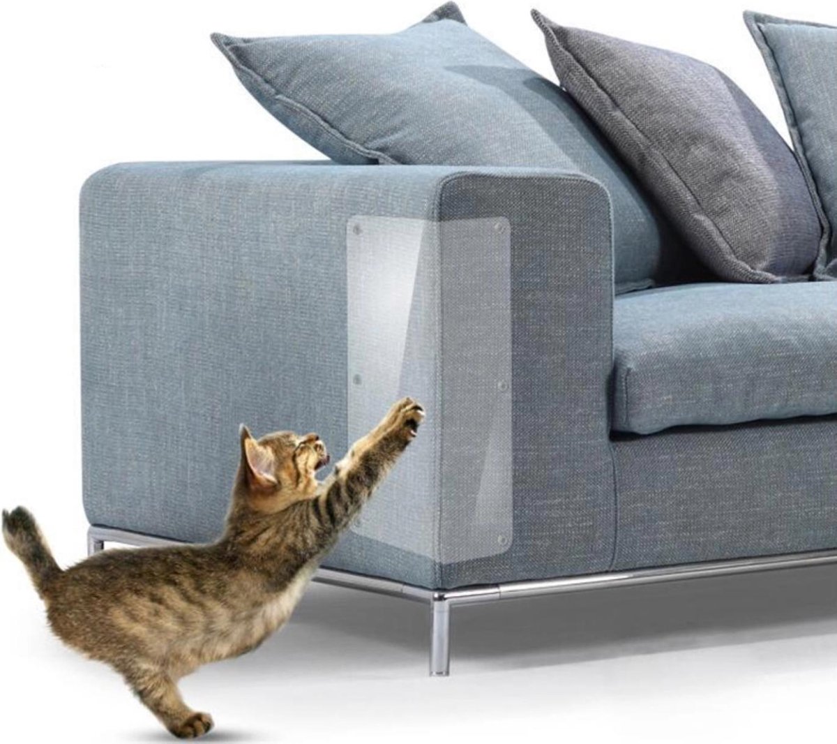 Bescherming tegen krab schade van katten - 2 stuks - konijnen - honden - meubel bescherming - cat scratchers - furniture - couch protector - katten nagels - huisdieren veiligheid - meubel - interieur