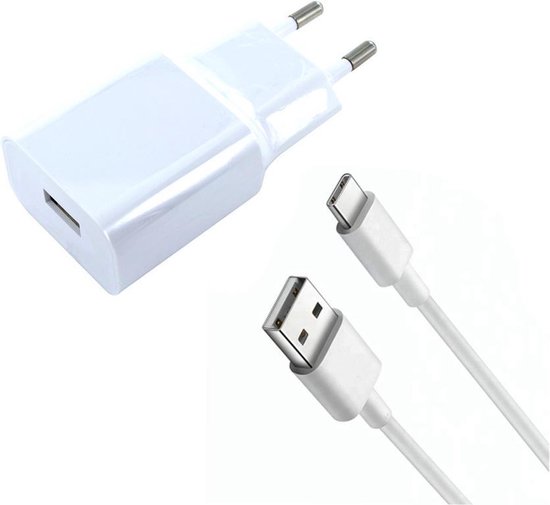 West droogte verlies Xiaomi MDY-08-EO Power Adapter - USB Oplader - met USB-C Oplaadkabel - 1  meter - Wit | bol.com