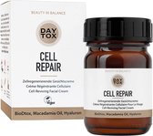 DAYTOX Cell Repair Cellregenererende anti-aging gezichtscrème met hyaluron en macadamia-olie, veganistisch, zonder kleurstoffen, siliconenvrij en parabenvrij, 1 x 50 ml