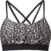 Röhnisch Sporttop Flattering Gevlekt Dames Grijs/zwart Maat M