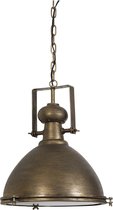 Light & Living Hanglamp  NIXON Ø43x49 cm  -  brons + glas