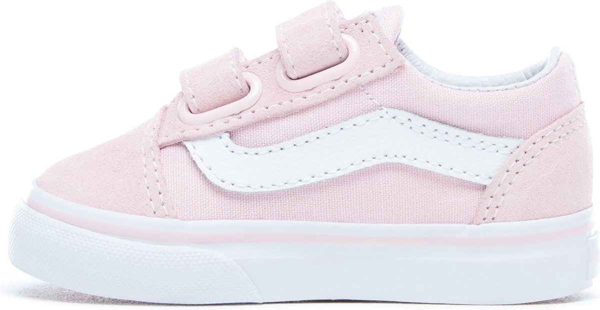 Vans Sneakers - Maat 21.5 - Meisjes - roze/wit | bol.com