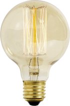 Nordal led lamp vintage globe dimbaar 3w e27 12 x ø8