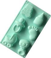 ProductGoods - Siliconen Bakvorm Baby Divers - Vorm Cakevorm Taartvorm  Tulband - 6... | bol.com