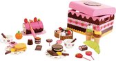 Houten Box met zoetigheid - Accessoires voor speelkeuken