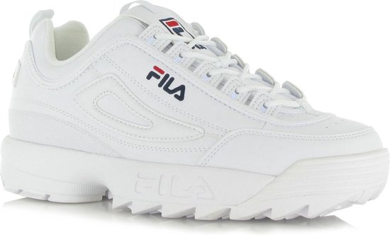terugvallen Een bezoek aan grootouders Kinderpaleis Fila Disruptor Low Sneakers Heren - White | bol.com