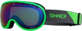 Sinner Vorlage Unisex Skibril - Matte Neon Green