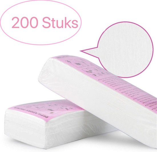 200 Wax strips - - Ontharen - - Waxen - Harsstrips - Ontharingswax -... | bol.com