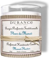 Durance Bougie Naturelle Parfumée Fleur de Monoï 180 gr